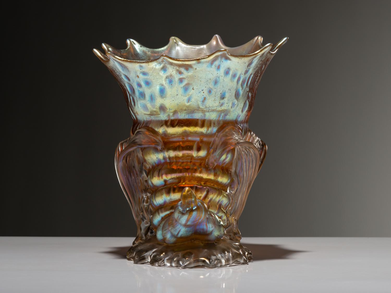 Shell-Form Vase