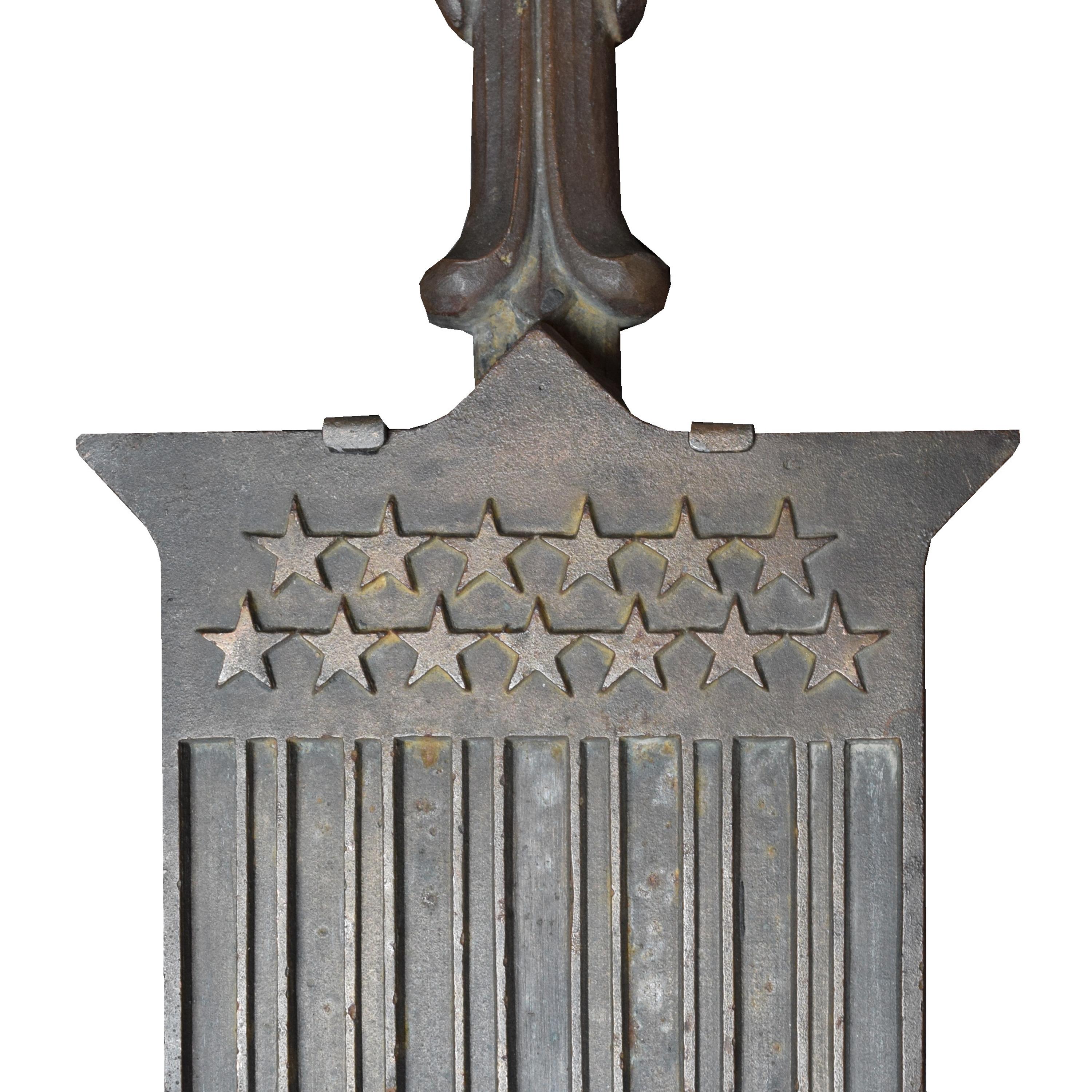 A Set of Three Bronze Balusters from the Chicago Federal Building 7" W x 2" D x 21" H — United States, Circa 1898