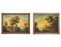 A Pair of Italian Landscapes