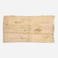 [American Revolution] [Revere, Paul] Colony of the Massachusetts Bay 20 Shilling Note