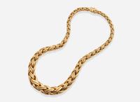 A 14K Yellow Gold Ladies Necklace