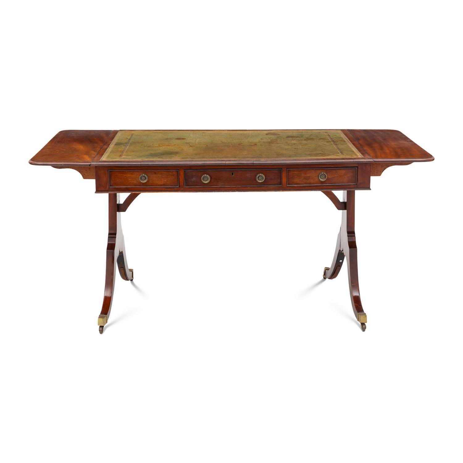 A Regency Mahogany Writing Table