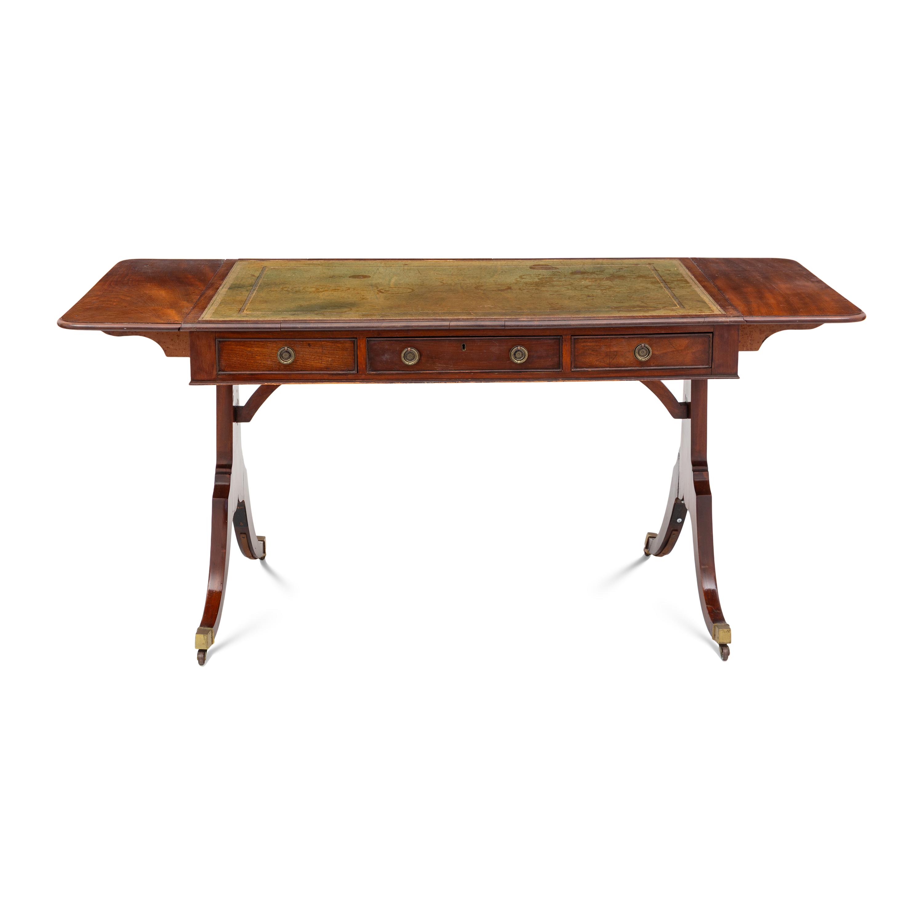 A Regency Mahogany Writing Table