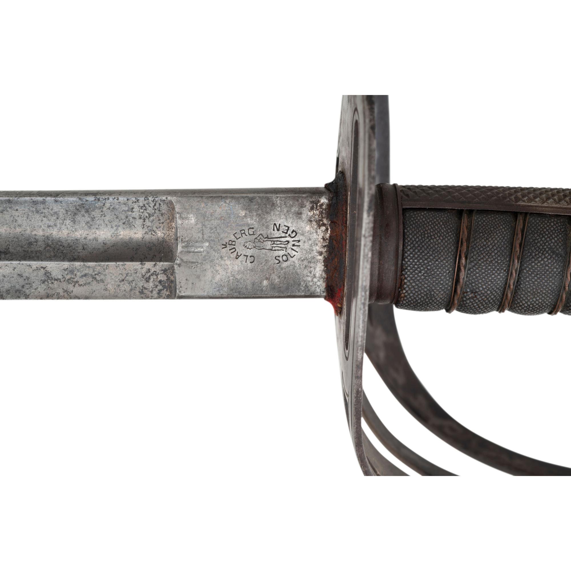 Non-Regulation Staff & Field Officer's Sword of Lt. Isaiah Robison - 28th PVV - KIA at Peachtree Creek
