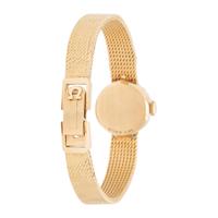 Omega, 14K Yellow Gold and Diamond Watch