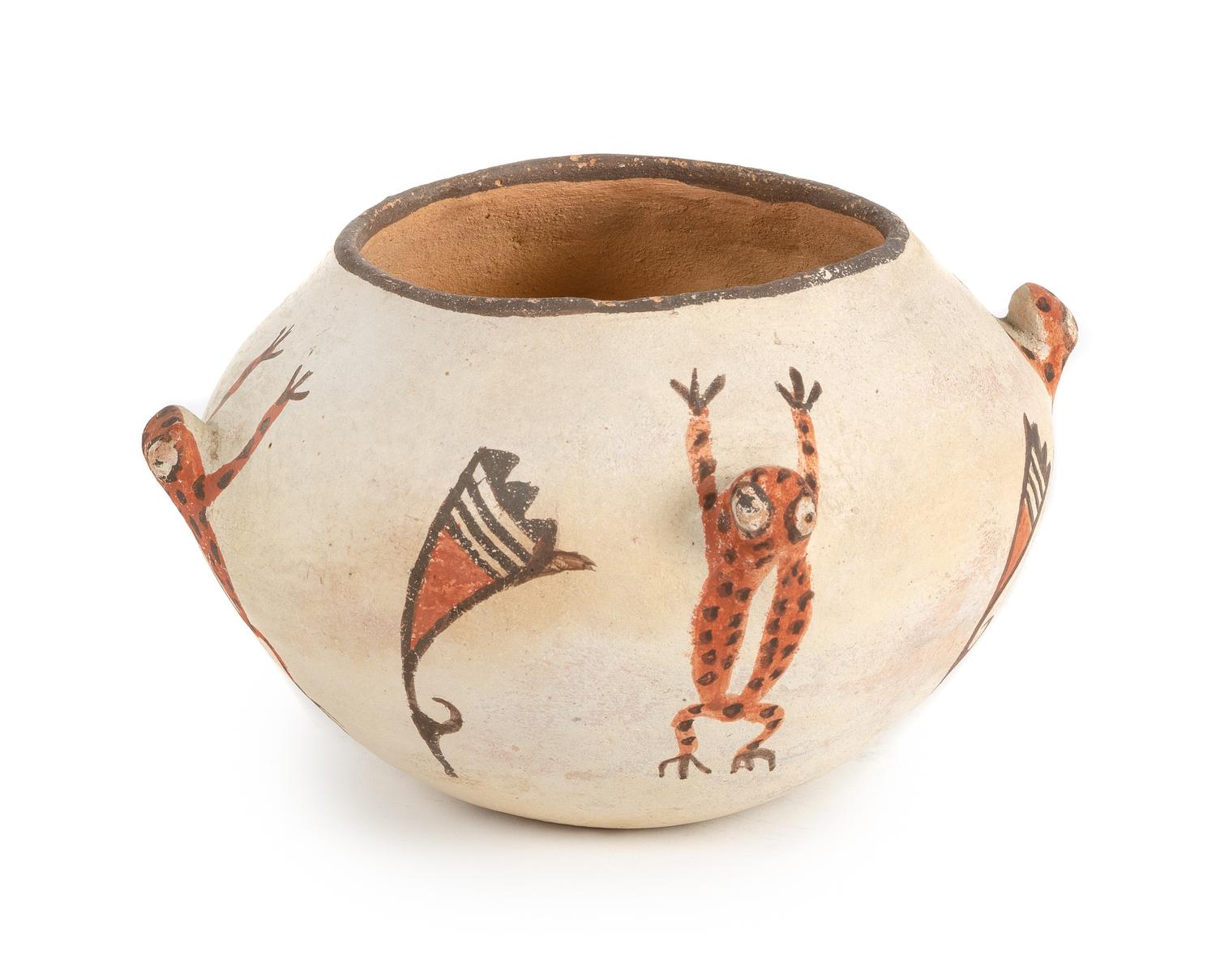 Zuni Frog Bowl Height 4 1/2 x 7 1/2 inches