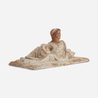 An Etruscan Cinerary Urn Lid Etruria, late 3rd-early 2nd century B.C.