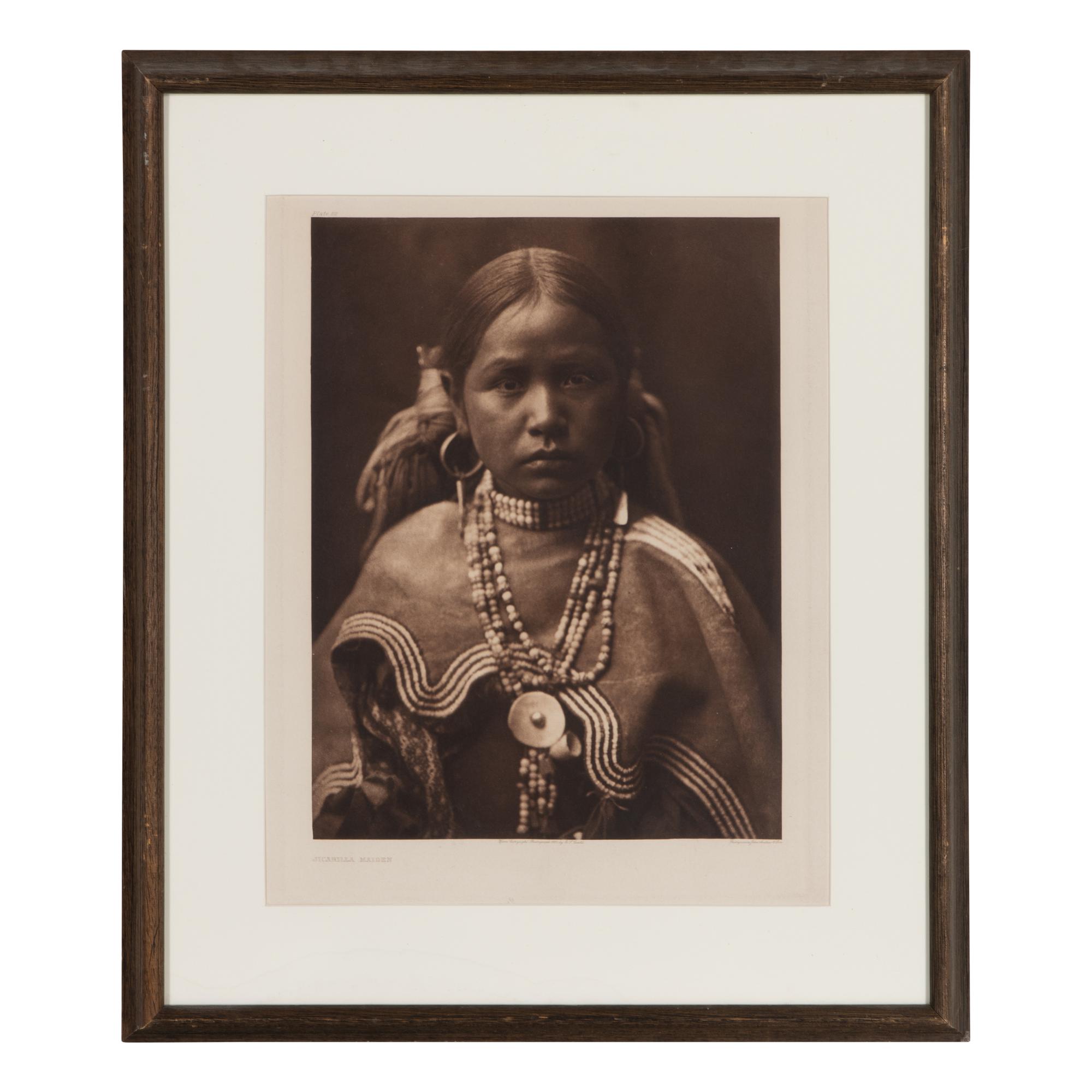 Jicarilla Maiden, Plate 22