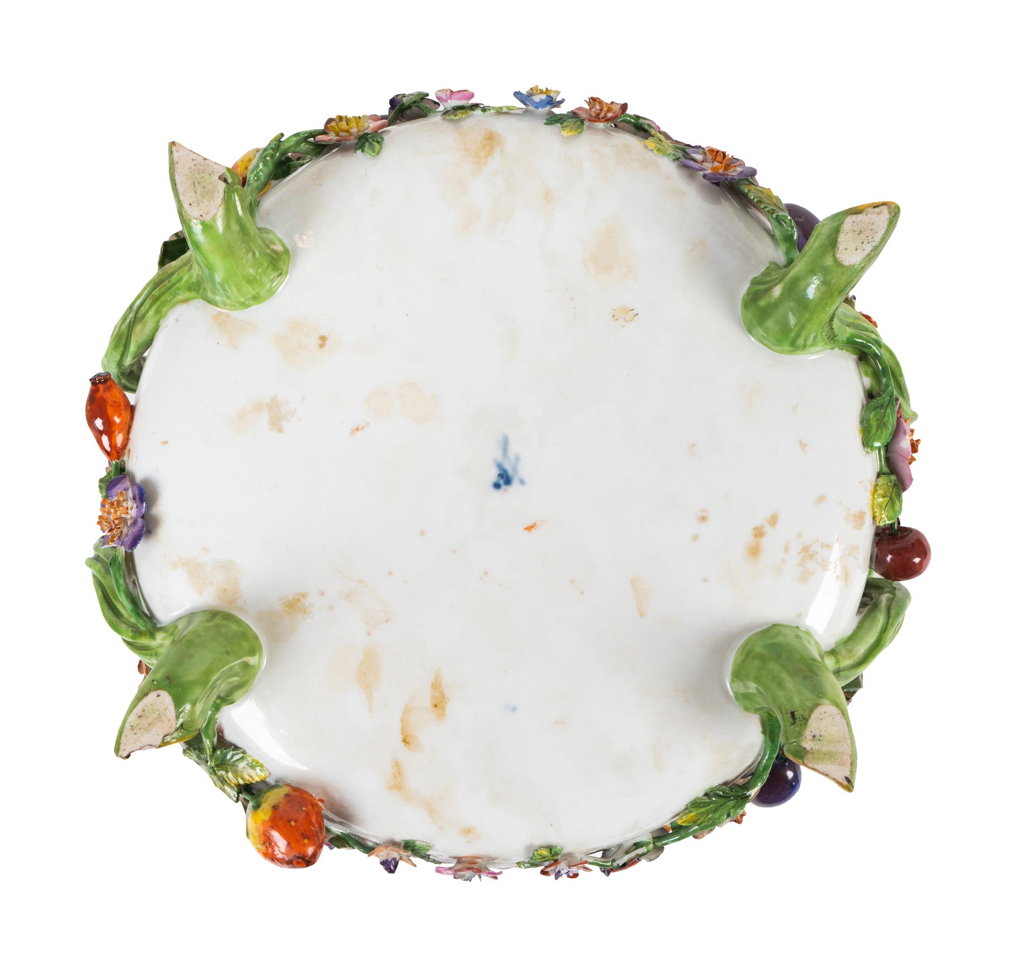 A Meissen Covered Fruit Bowl — 19TH CENTURY