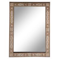 A Pair of Large Moorish Style Marquetry Mirrors