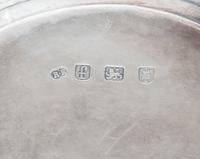 Three English Silver Waiters