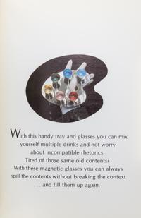GENERAL IDEA. The Getting Into the Spirits Cocktail Book. Toronto, 1980. With 2 others (3 total)