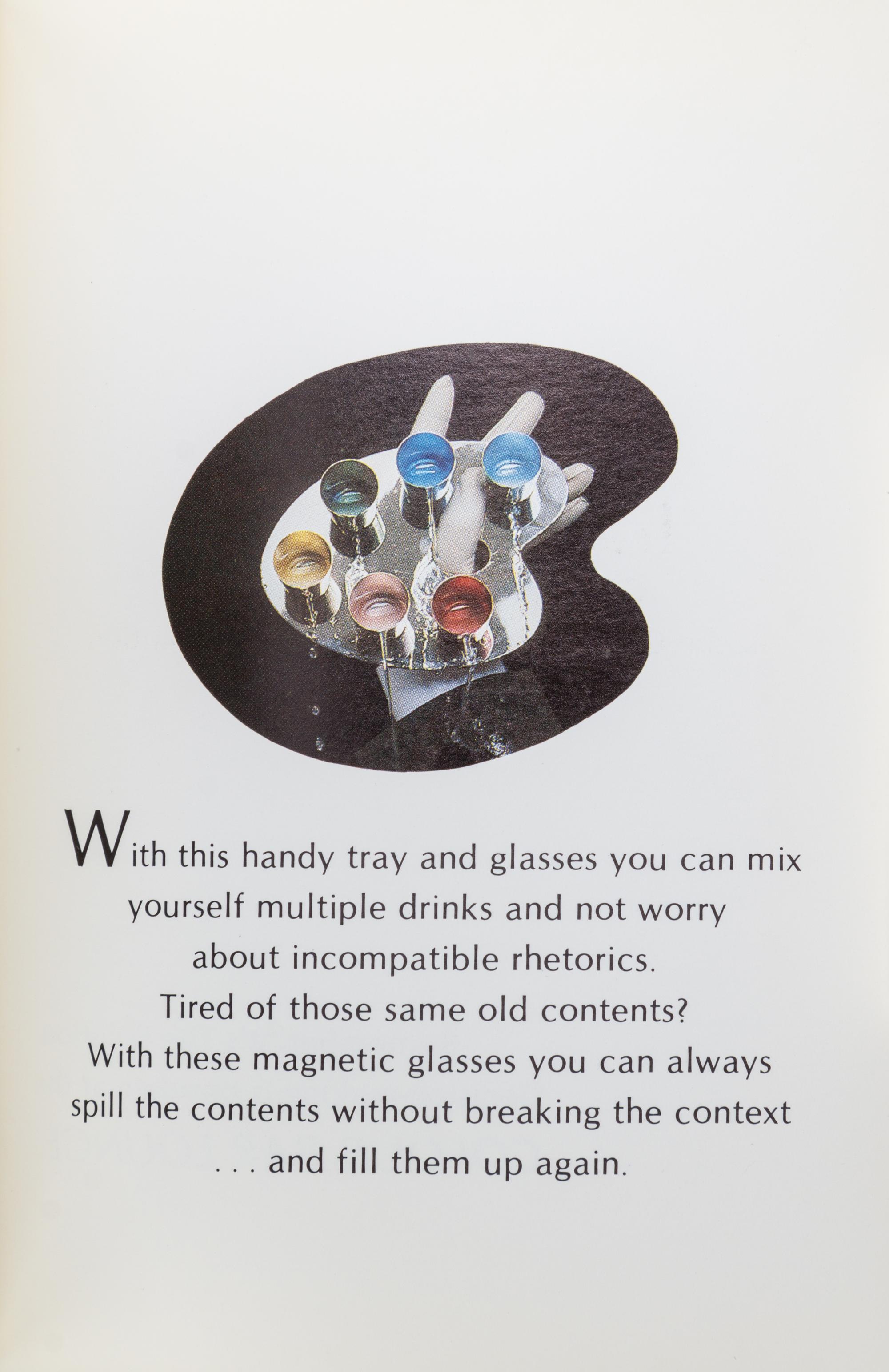 GENERAL IDEA. The Getting Into the Spirits Cocktail Book. Toronto, 1980. With 2 others (3 total)