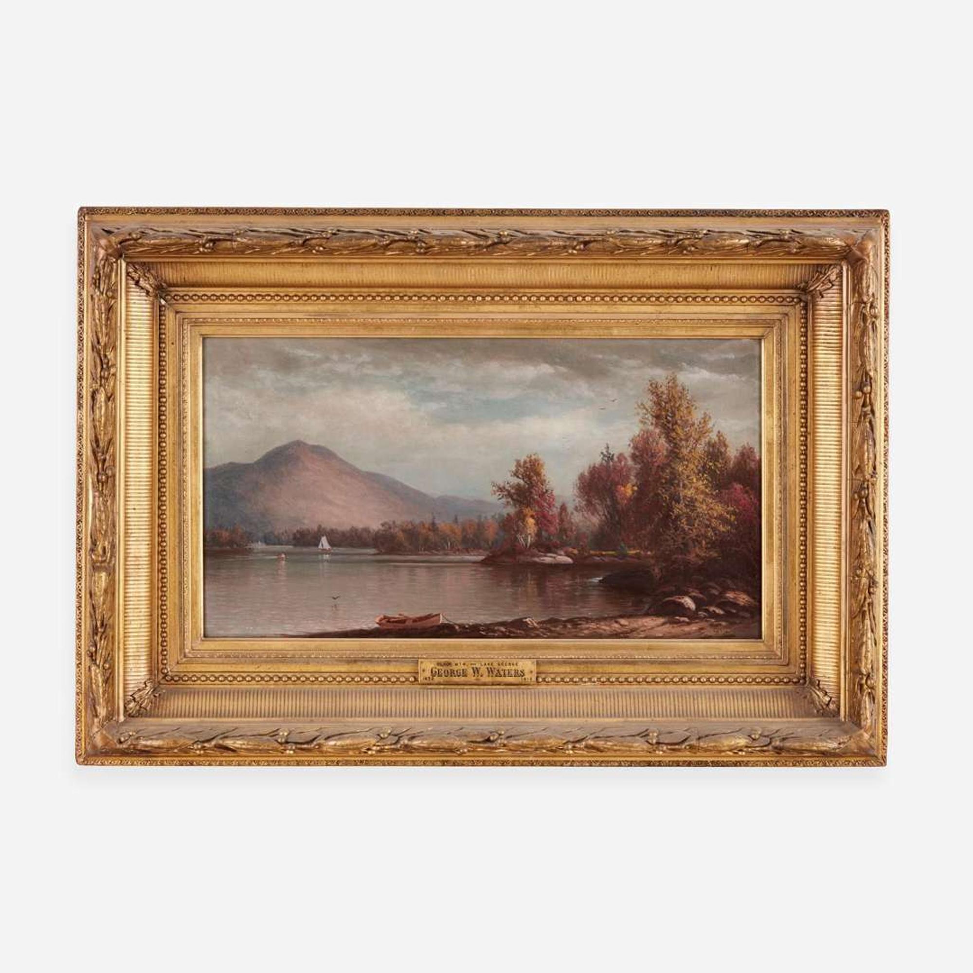 George W. Waters (American, 1832–1912) Black Mountain, Lake George