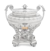 A Regency Silver Tea Urn