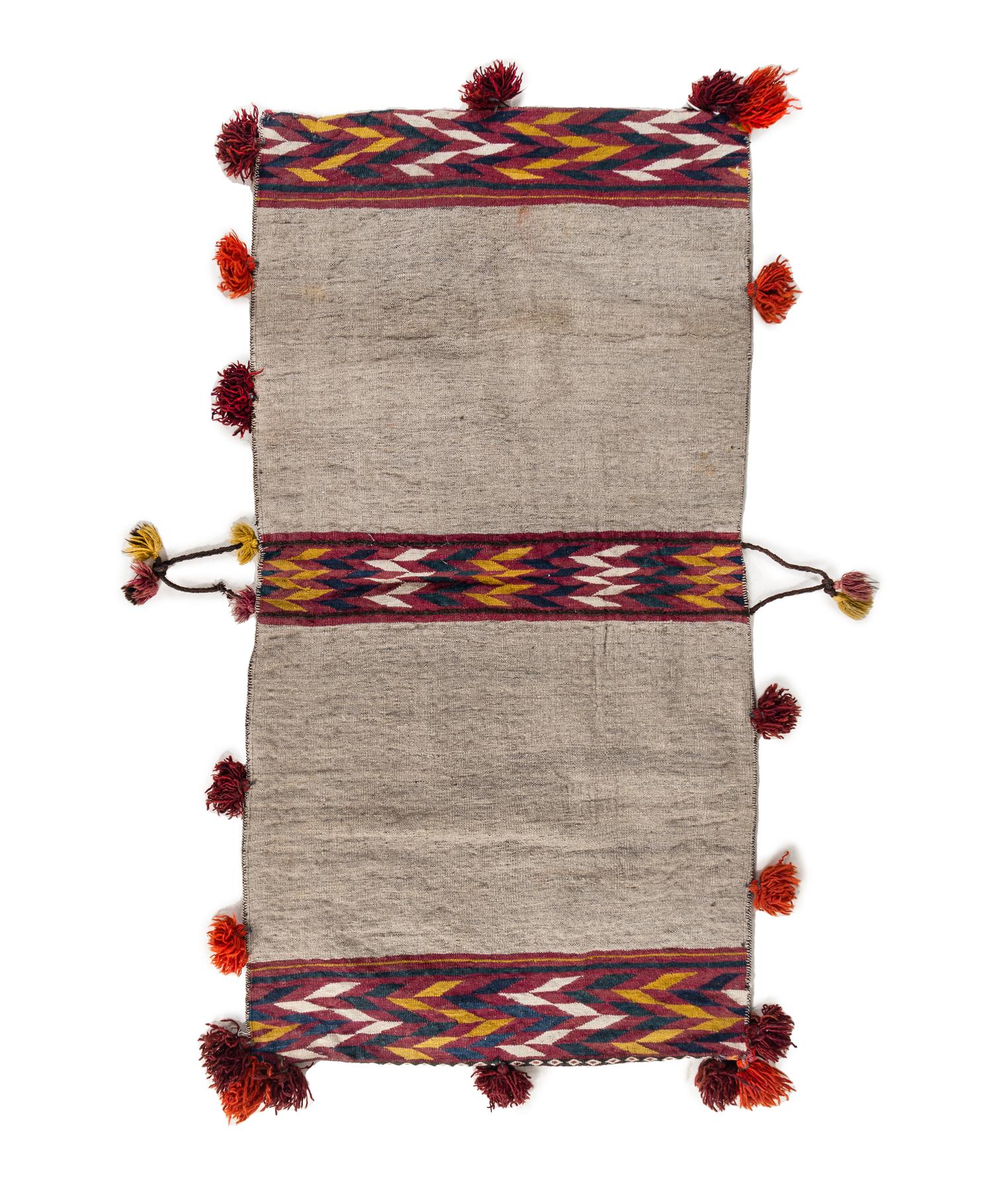 A Kilim Wool Bag Face
