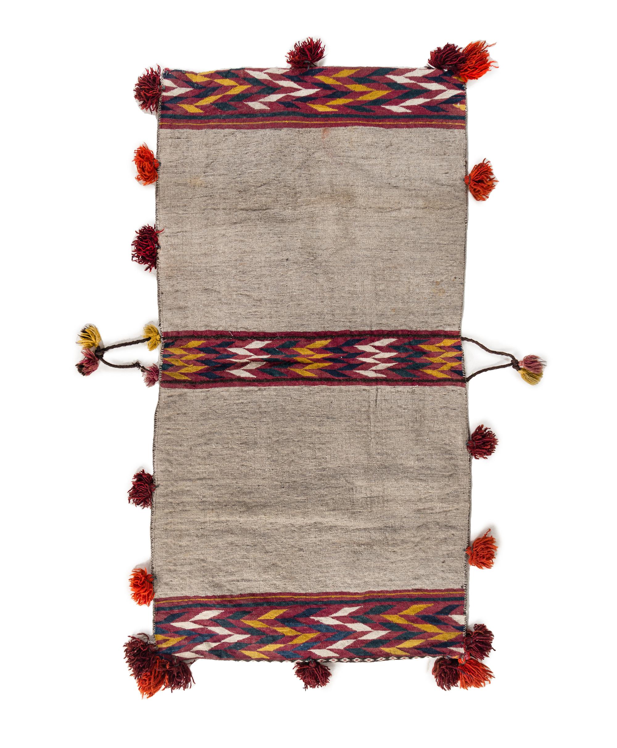 A Kilim Wool Bag Face