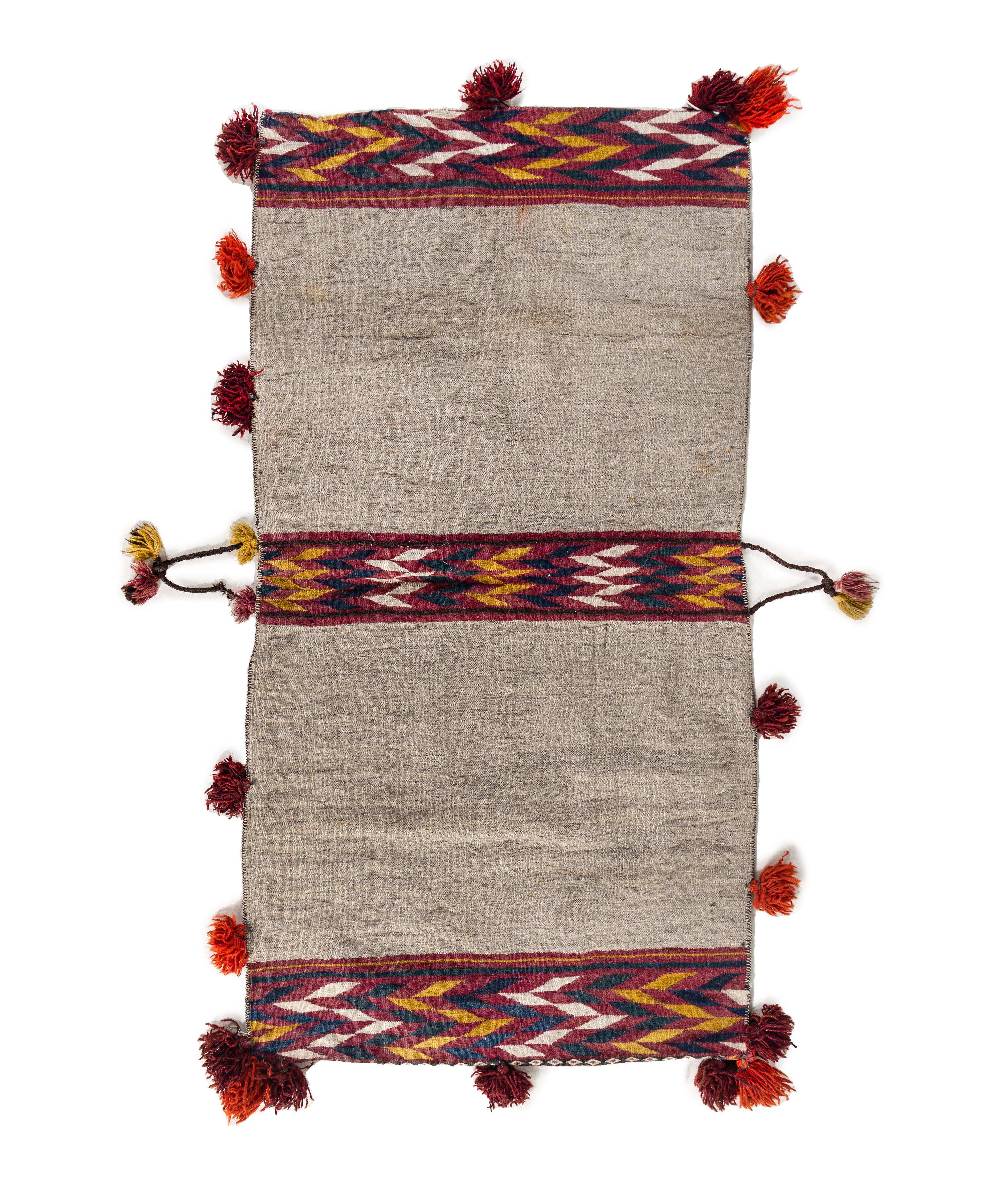 A Kilim Wool Bag Face