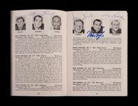 A 1968 Chicago Bears Signed Autograph Media Guide Including George Halas and Gale Sayers (PSA Authentic),