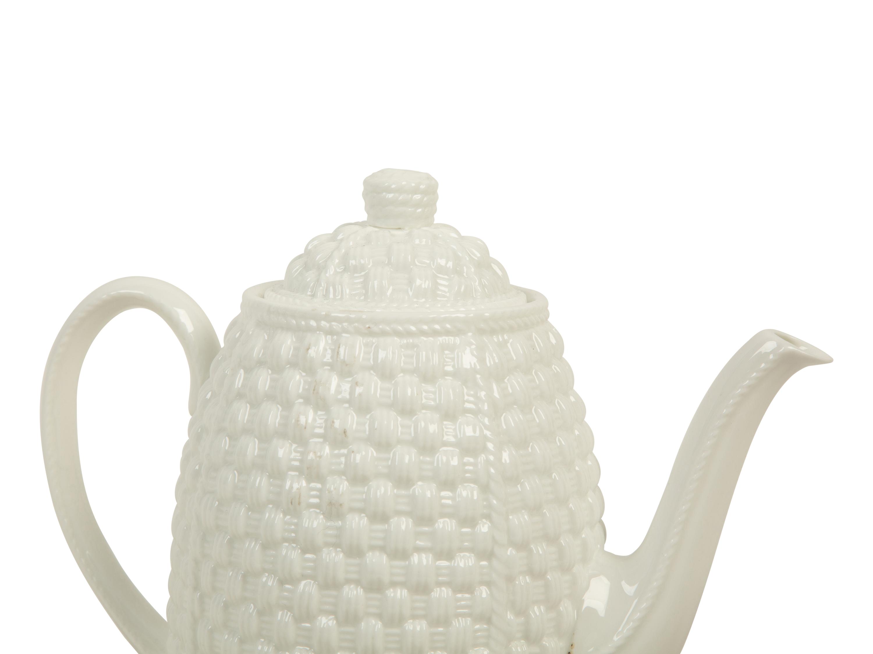 A Group of Six Tiffany and Company Tiffany Weav e Porcelain — 20TH/21ST CENTURY