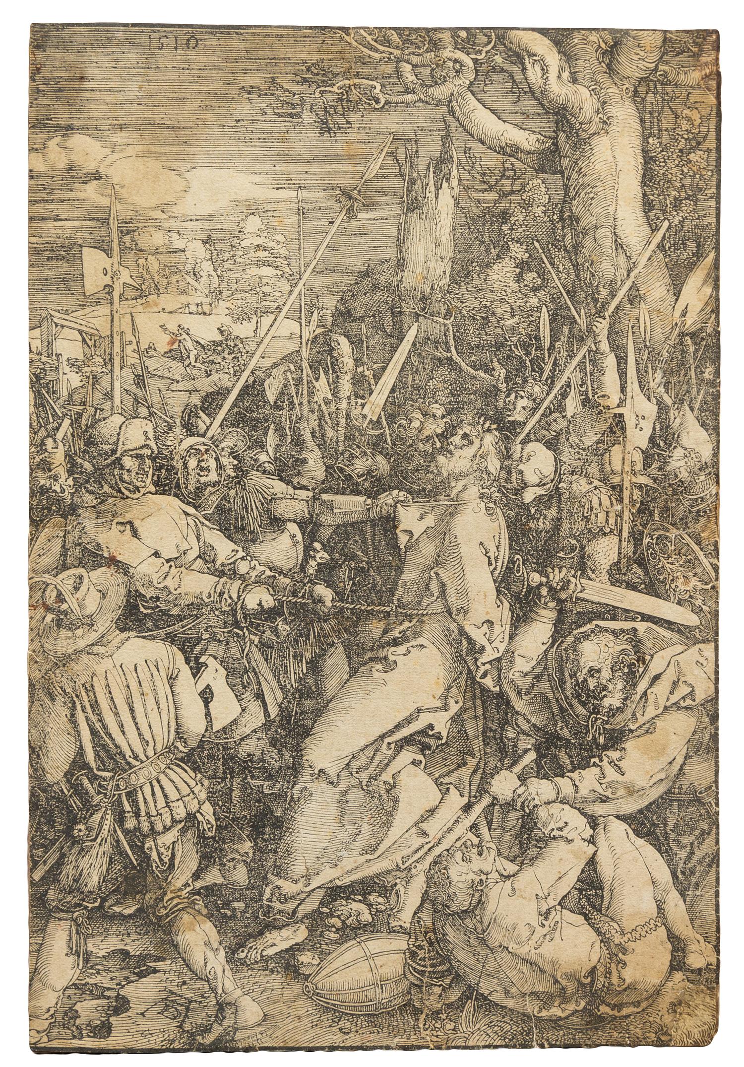 Albrecht Durer, (German, 1471-1528), Christ Taken Captive, Kiss of Judas, c. 1510