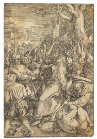 Albrecht Durer, (German, 1471-1528), Christ Taken Captive, Kiss of Judas, c. 1510