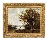 Style of Jean-Baptiste-Camille Corot, (19th Century), Landscape