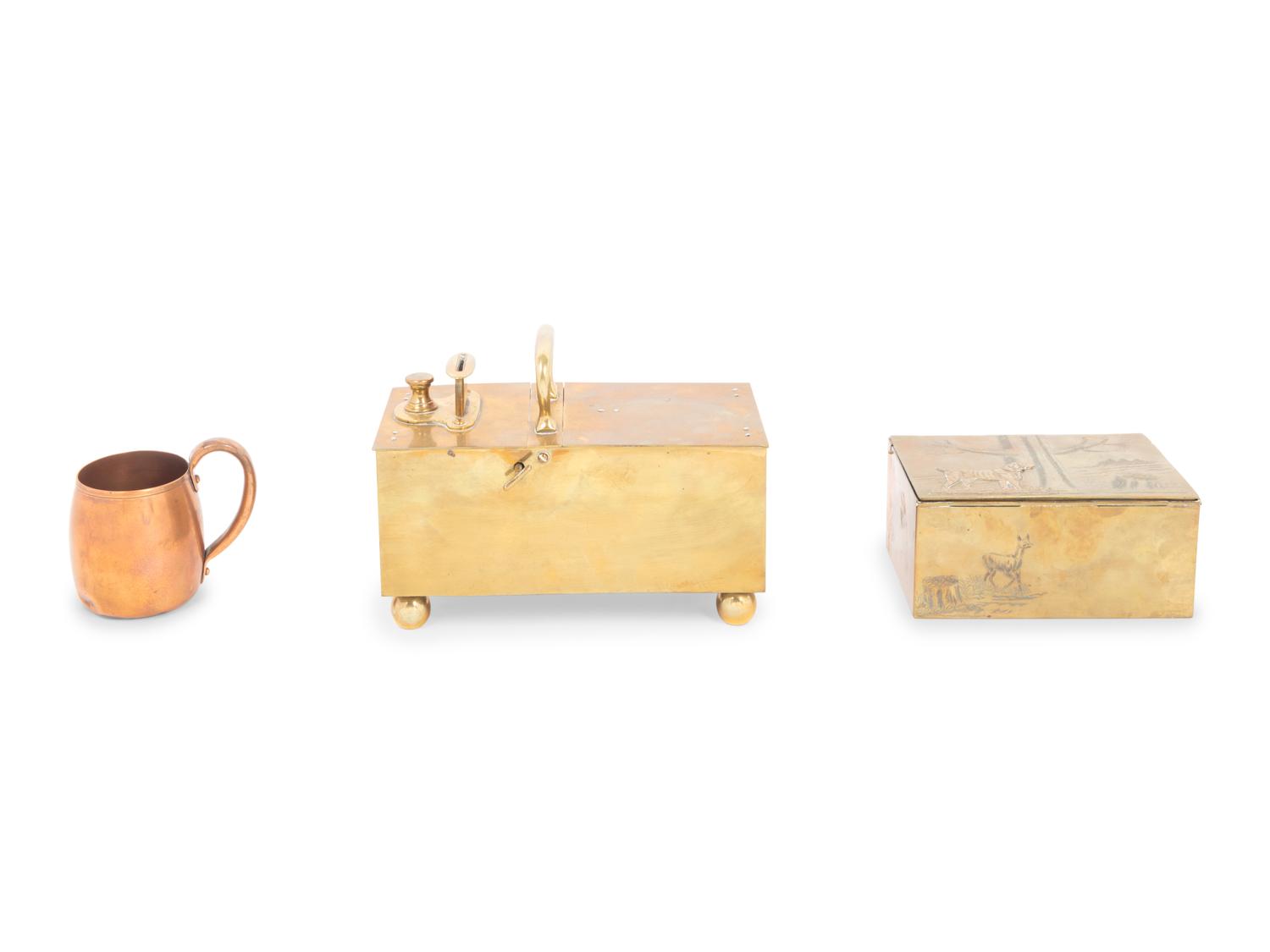 Three Brass and Copper Articles