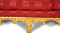 A Georgian Style Giltwood Sofa