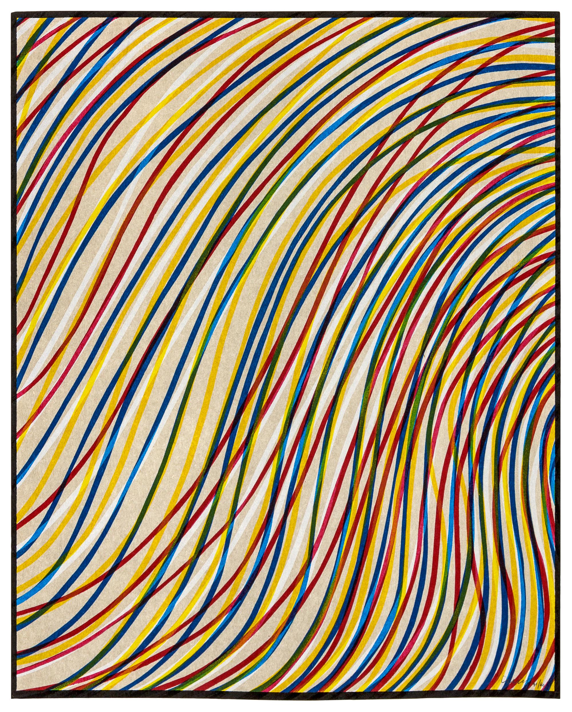 Wavy Lines on Gray from Sequences