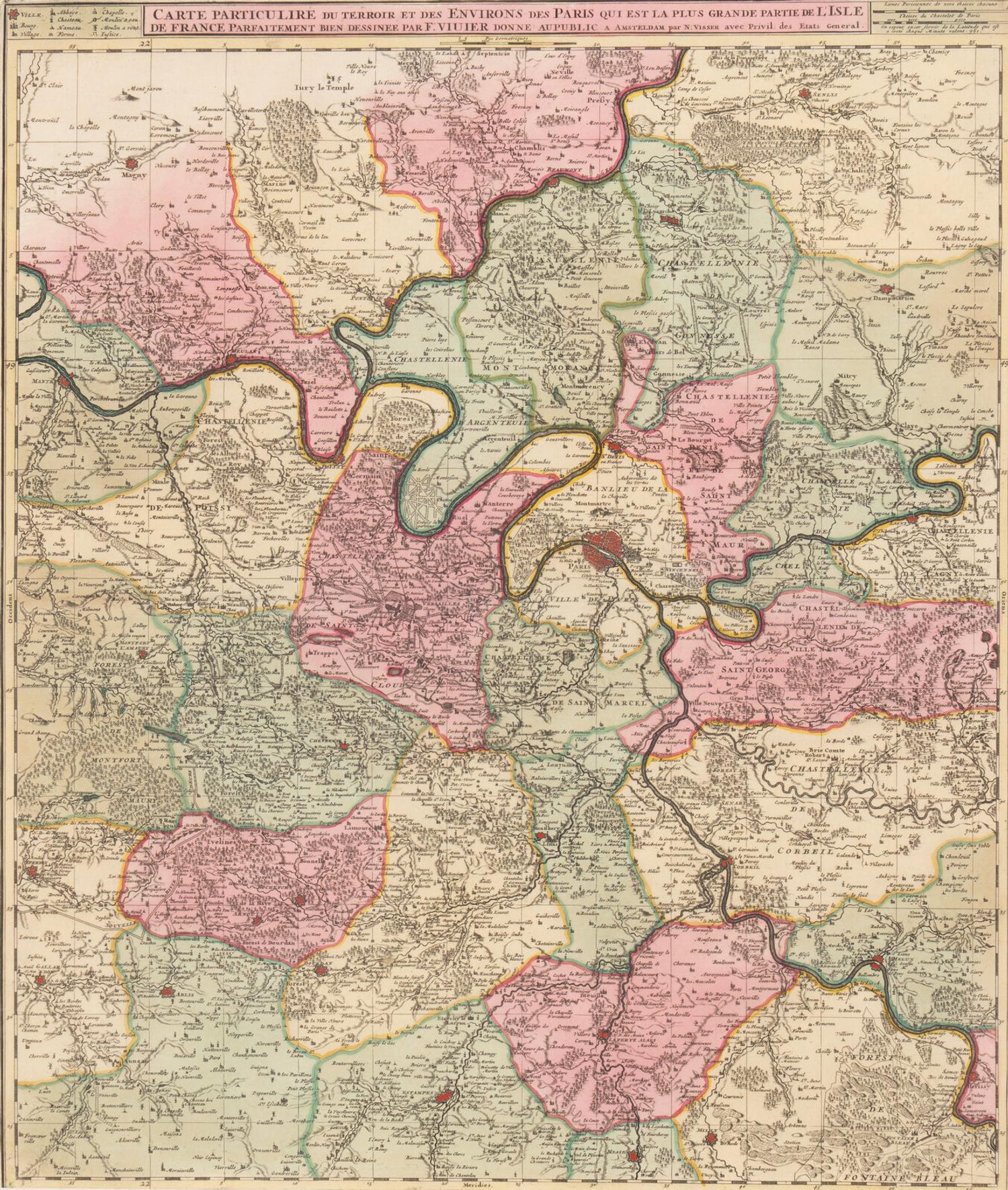 [Maps & Atlases] Group of 7 European Maps