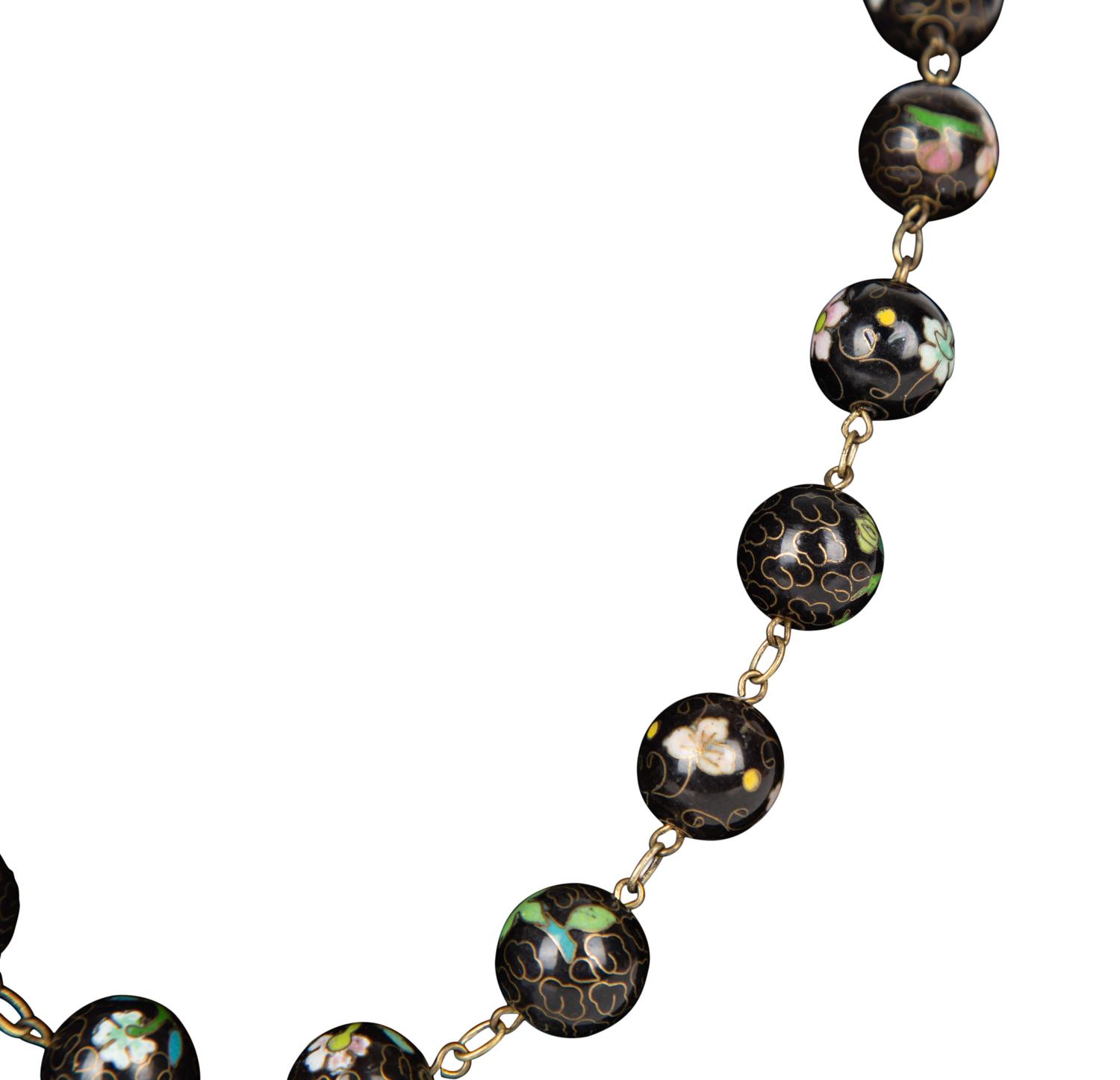 Four Chinese Bead Necklaces — 20TH CENTURY