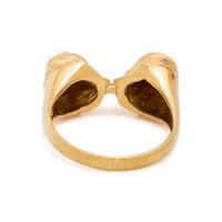 YELLOW GOLD PHARAOH RING