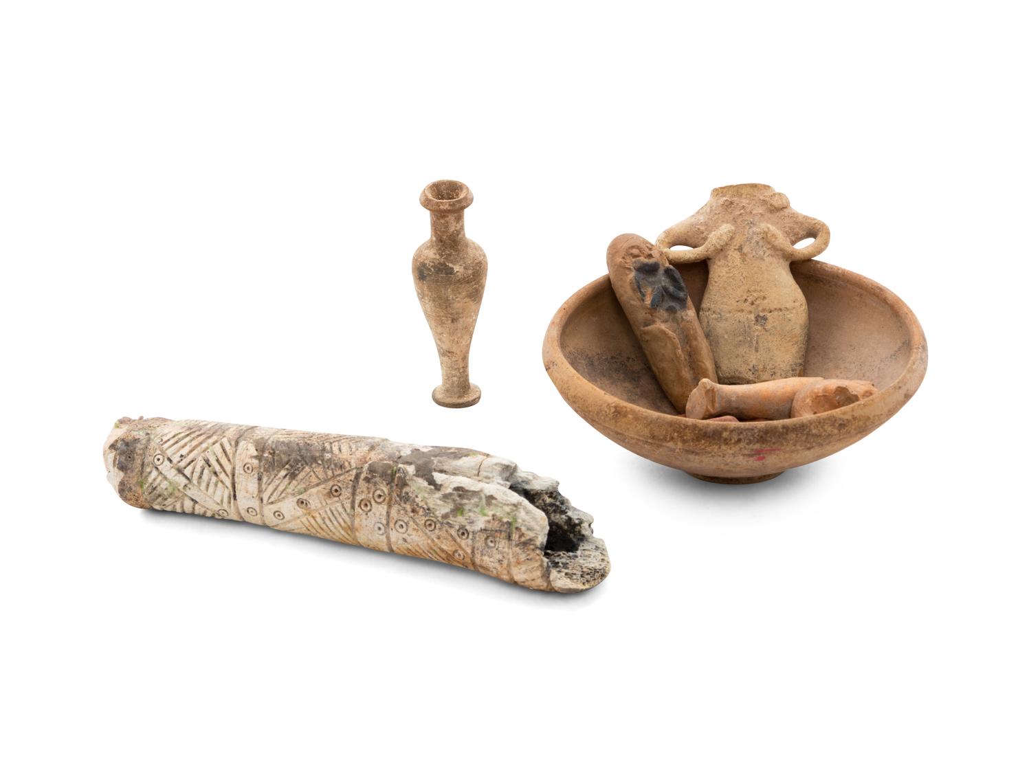 A Collection of Ancient Terra Cotta and Pottery Articles