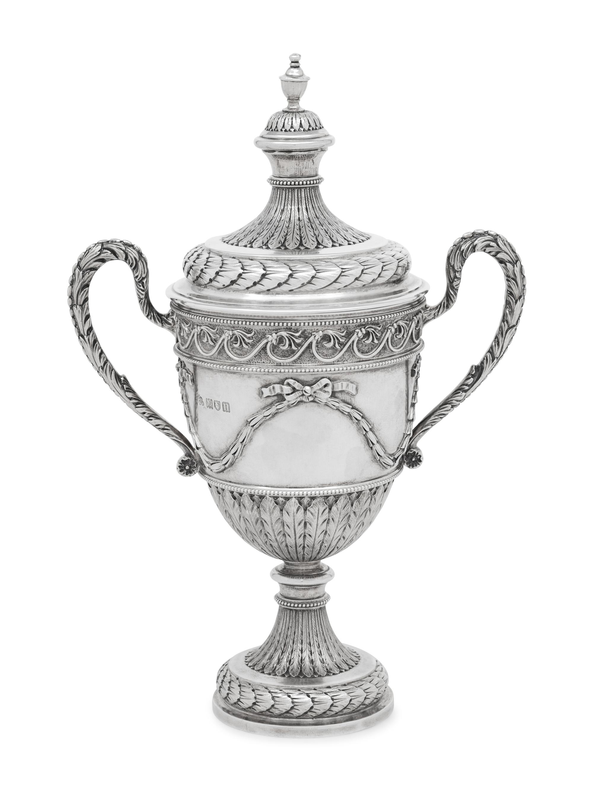 An English Silver Cup and Cover