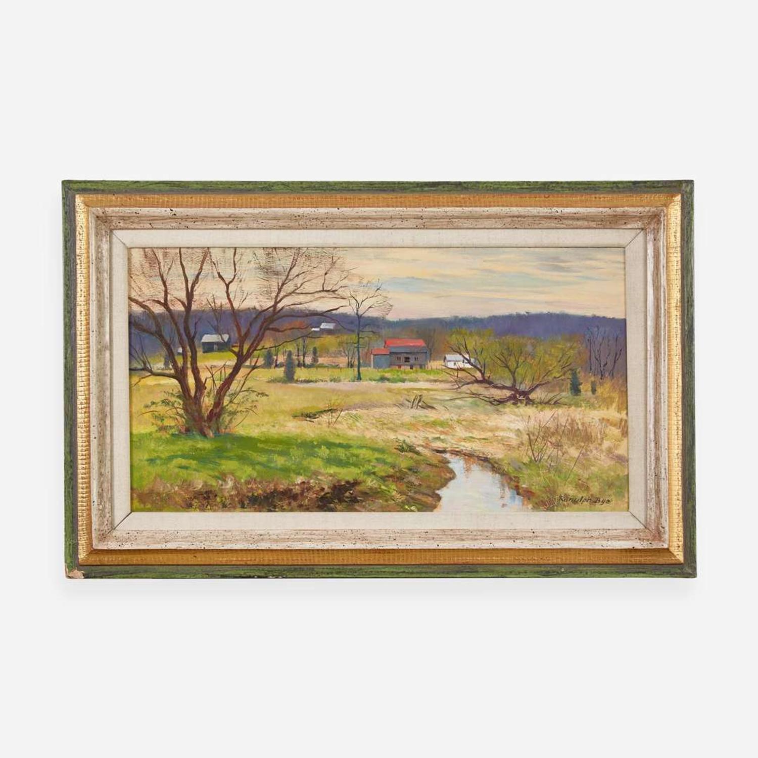 Ranulph Bye (American, 1916 -2003) April Landscape