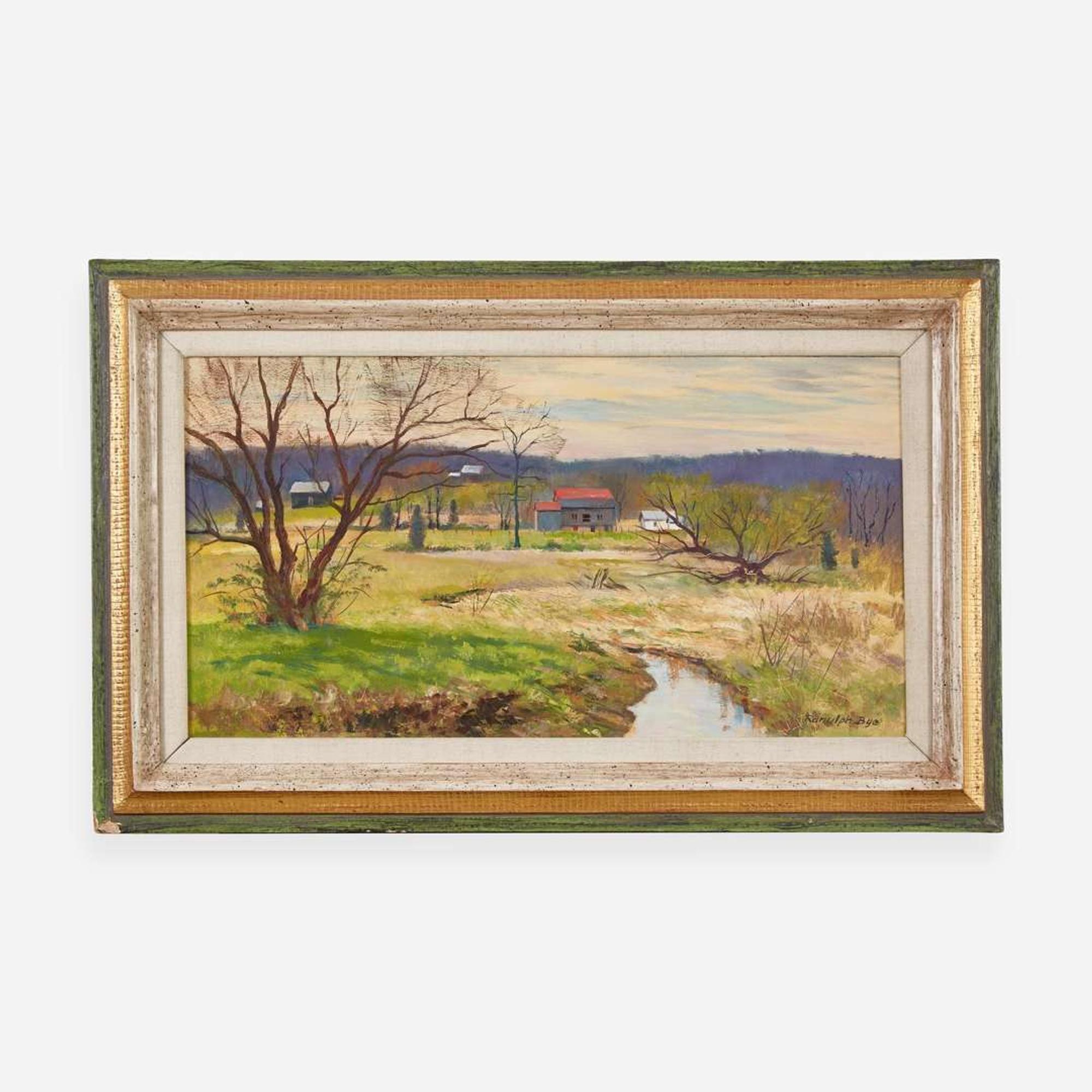 Ranulph Bye (American, 1916 -2003) April Landscape