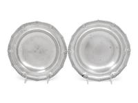 A Pair of Georgian Silver Soup Bowls