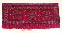 Two Bokhara Wool Rugs 5 feet 1 1/2 inches x 2 feet.