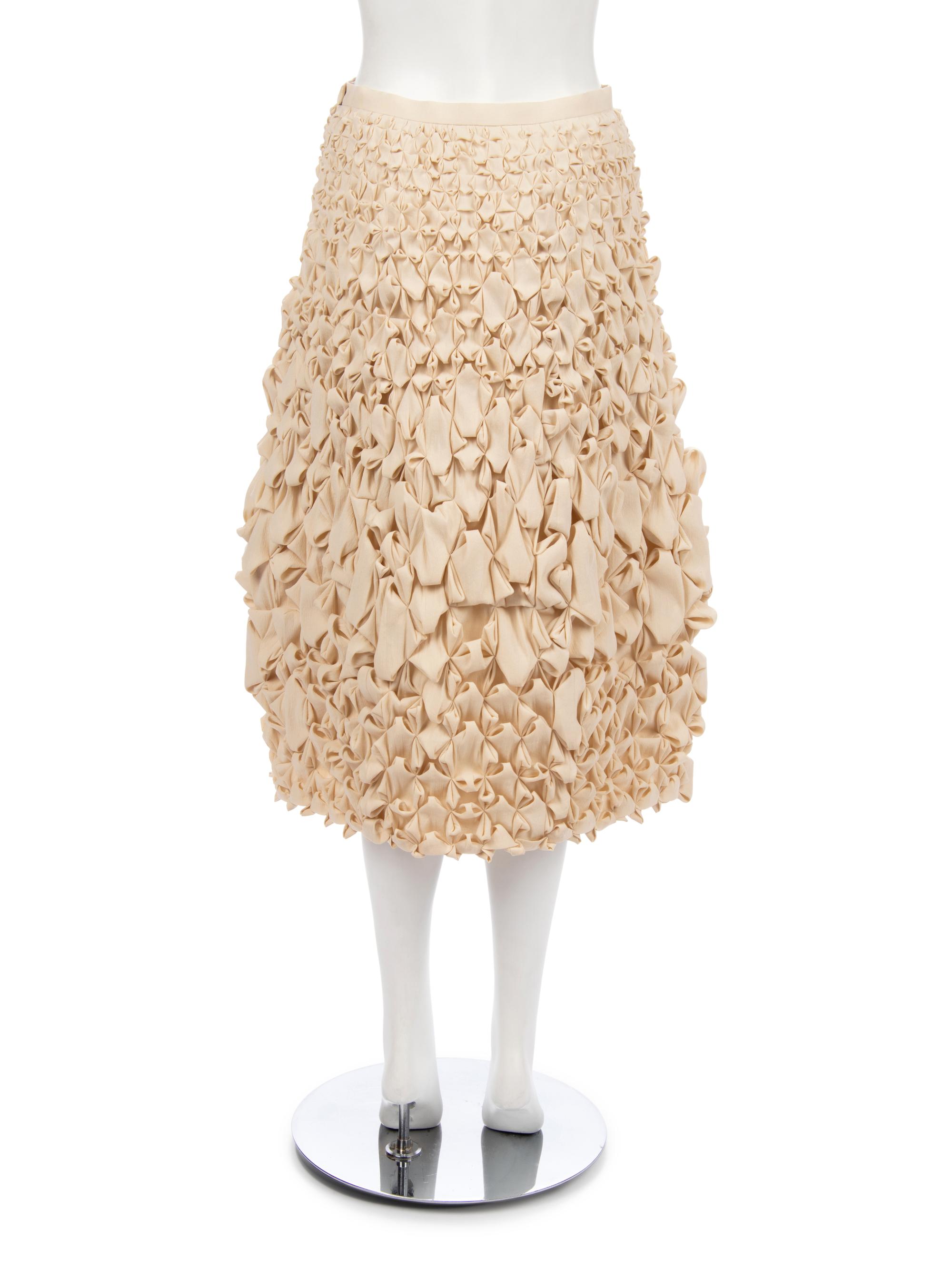 Issey Miyake Gathered Skirt, 2001