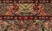 A Hereke or Kayseri Silk Rug