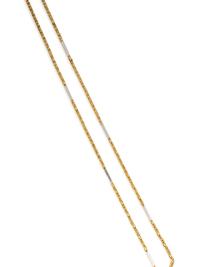 NICOLIS COLA, BICOLOR GOLD NECKLACE