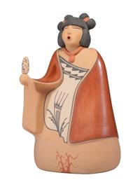 Pottery, Singer with Corn