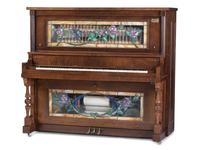 A Packard Stained-Glass Inset 25 Cent Player Piano Orchestrion