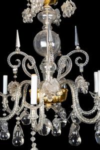 A Venetian Glass Chandelier