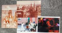 Dmitri Baltermants, (Russian, 1912-1990), Red Square and Red Hats, London, together with two Joy Wolf-Binder photographs, Bar Girl in M