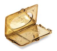 An Edwardian Platinum Topped Yellow Gold and Diamond Necessaire Pendant,
