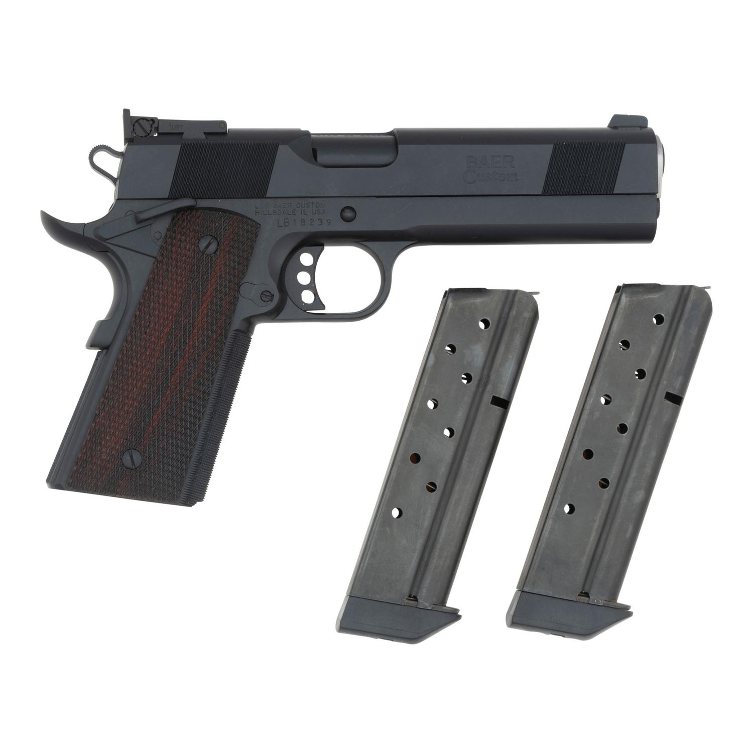 *Les Baer Monolith .38 Super 1911 Pistol with 1.5" Accuracy Guarantee - As New in Box with Accessories
