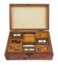 A Regency Tortoise Shell Veneered Jewelry Box Height 4 x width 11 3/4 x depth 8 inches. — CIRCA 1820