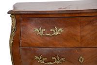 A Pair of Louis XV Style Mahogany Commodes